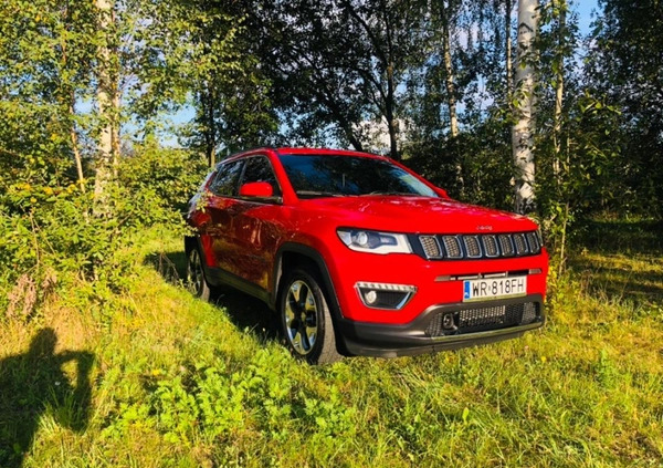 Jeep Compass cena 79000 przebieg: 71500, rok produkcji 2018 z Radom małe 781